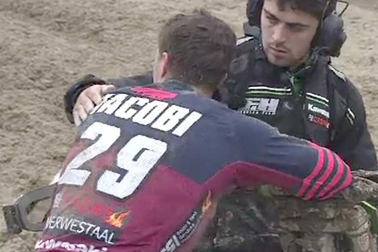 Henry Jacobi musste zwei Runden vor Ultimo aufgeben