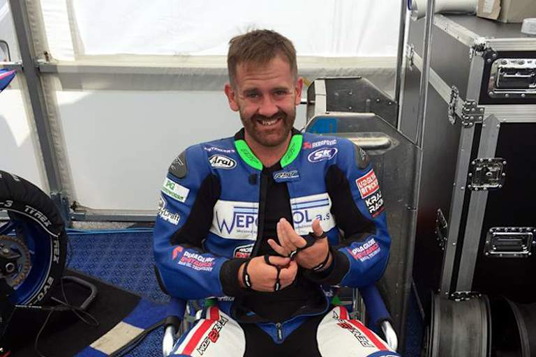 Jamie Coward belegt aktuell den 8. Gesamtrang der IRRC Superbike