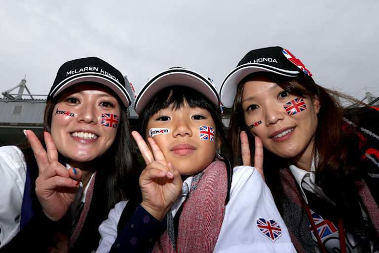 In Japan hat Jenson Button viele Fans