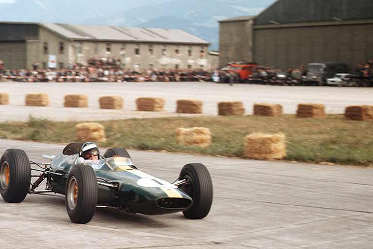 Jim Clark in Zeltweg 1964