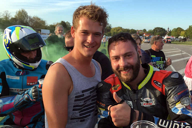 Schwimmbeck und Datzer beim IRRC-Finale in Frohburg 2019