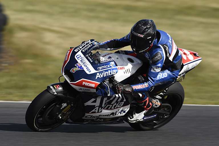 «Mad Mike» auf der Ducati des Avintia-Teams