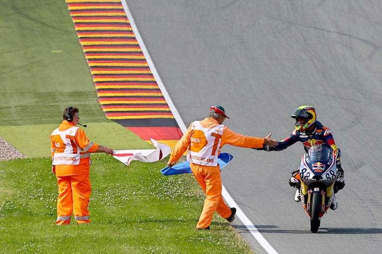 Jorge Martin: Ein Laufsieg bei den Red Bull Rookies auf dem Sachsenring