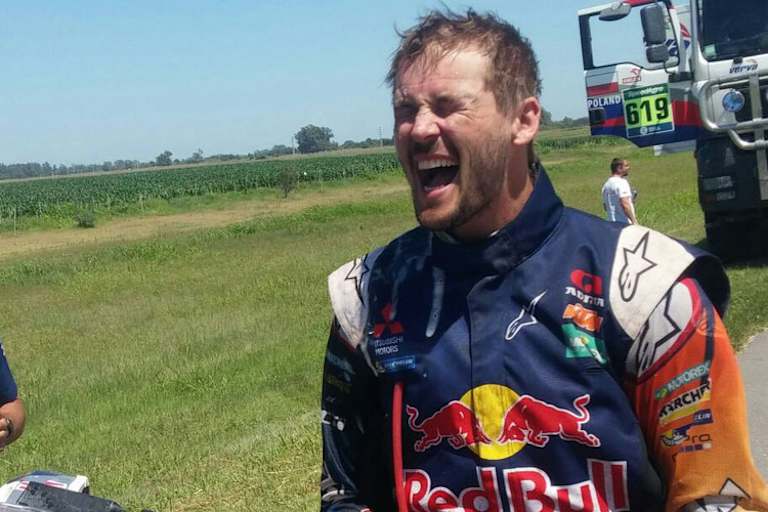 Toby Price jubelte nach dem Dakar-Triumph ausgelassen