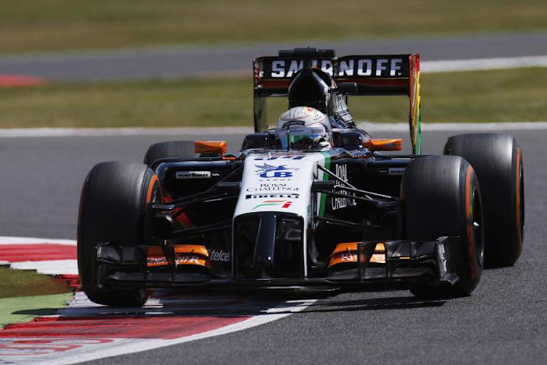 Daniel Juncadella beim Freitageinsatz hier in Silverstone