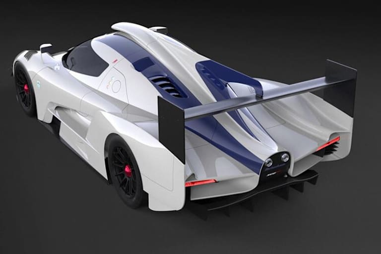 Schickes Heck des SCG 007 LMP1