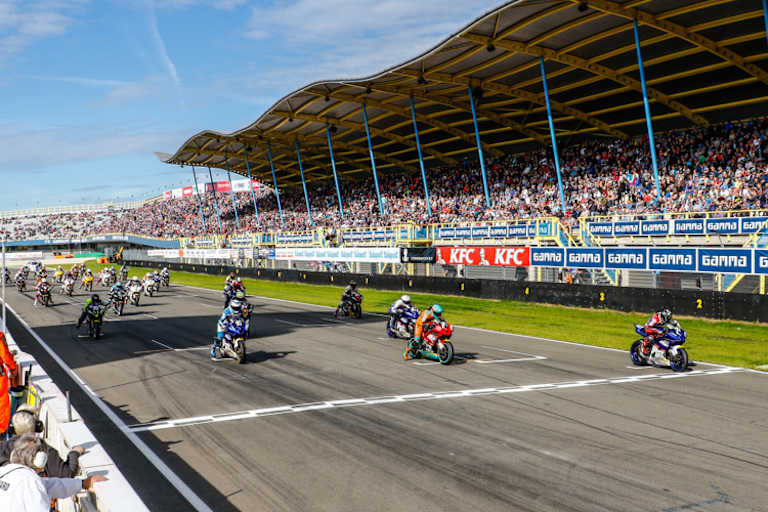 Der Yamaha Cup war schon eine Woche vorher in Assen unterwegs