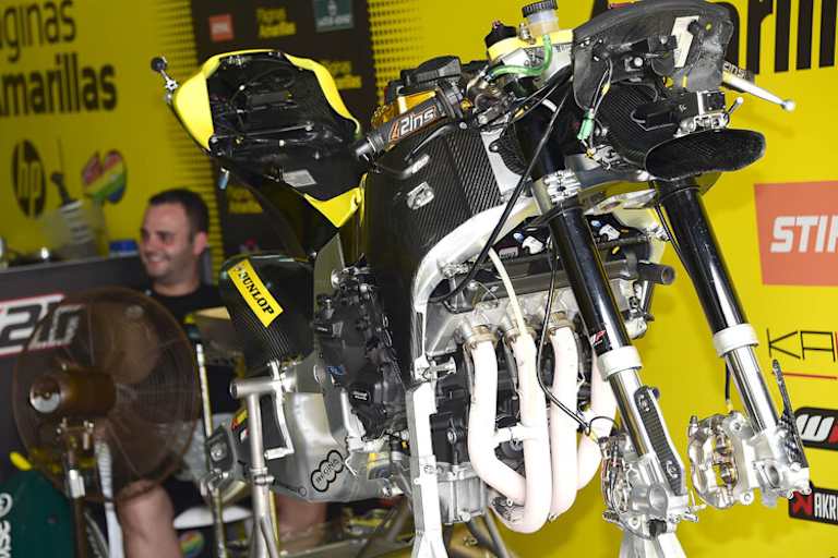 Das Kalex-Chassis von Alex Rins beim Malaysia-GP 2015