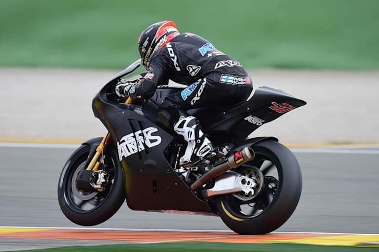 Mika Kallio auf der Kalex in Valencia