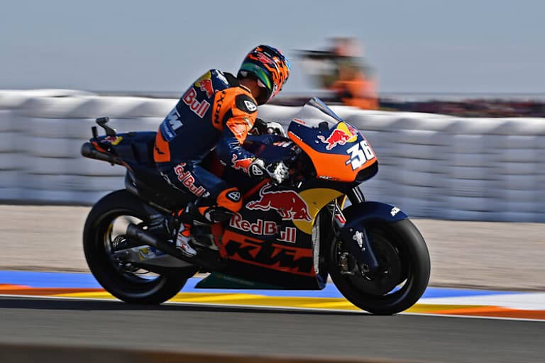 Mika Kallio (KTM) beim Valencia-GP 2016