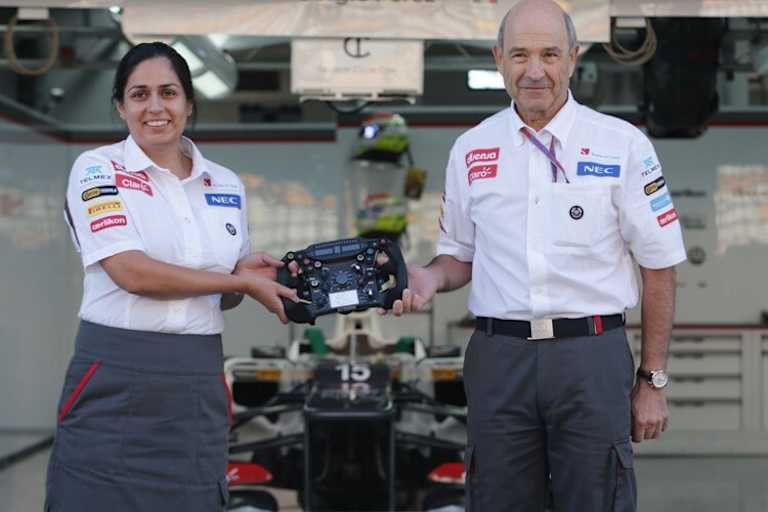 Monisha Kaltenborn und Peter Sauber 2012