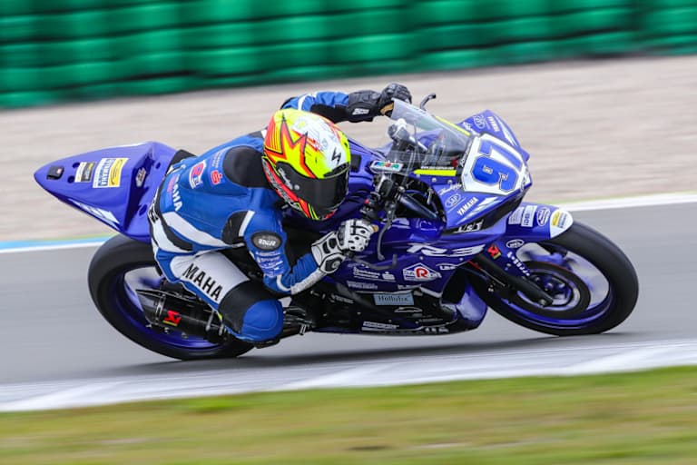 Mit der Yamaha ist wieder alles klar