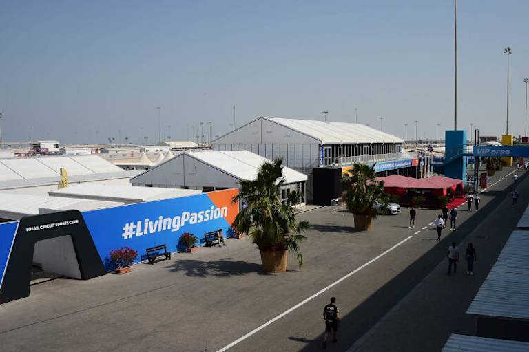 Auf dem Losail International Circuit geht es ruhig zu