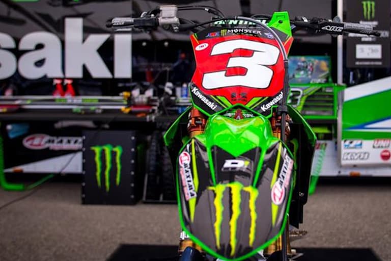 Das 'redplate' des WM-Führenden hat Eli Tomac in New Jersey wieder verloren