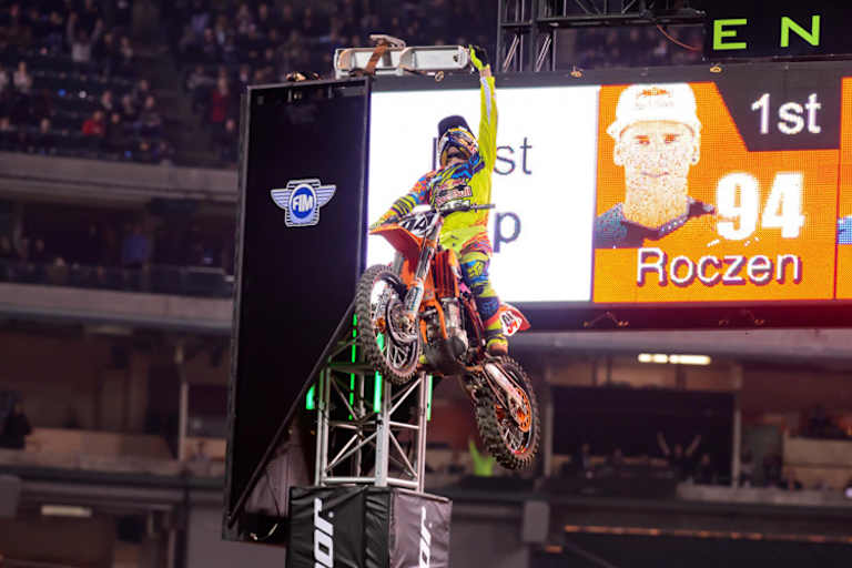 Roczen im Ziel: Der erste 450-ccm-Sieg ist Tatsache