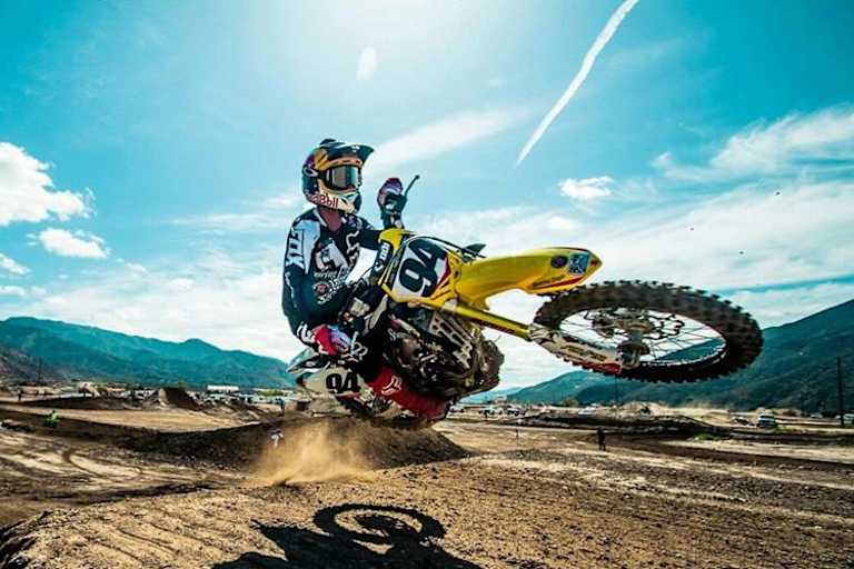 Ken Roczen beim Training in Süd-Kalifornien