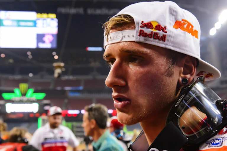 Ken Roczen steht in Houston wieder auf dem 450er Podium