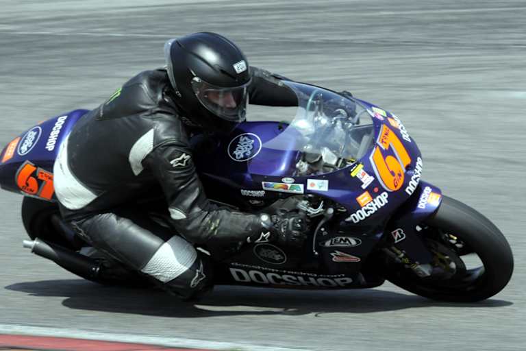 Kenny Matthiesen mit der Doc-Shop-Yamaha