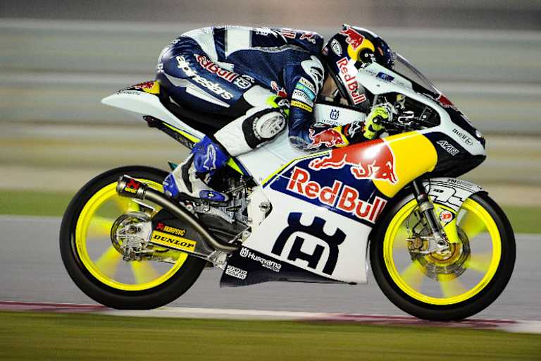 Danny Kent auf der Moto3-Husqvarna