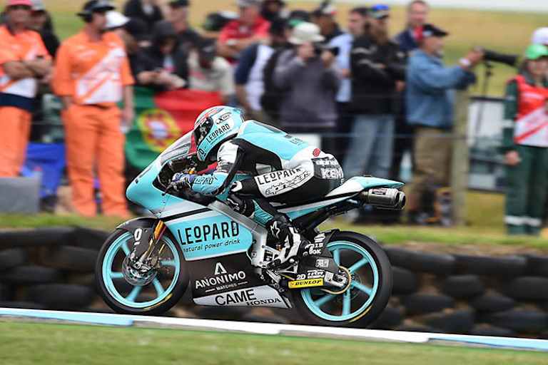 Danny Kent konnte wegen technischer Probleme keine einzige fliegende Runde fahren