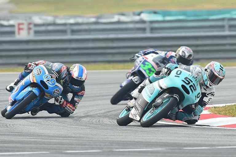 Danny Kent hatte mit seinen Verfolgern zu kämpfen