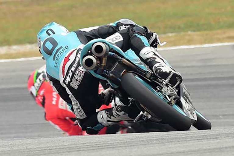 Kent auf der Leopard-Honda