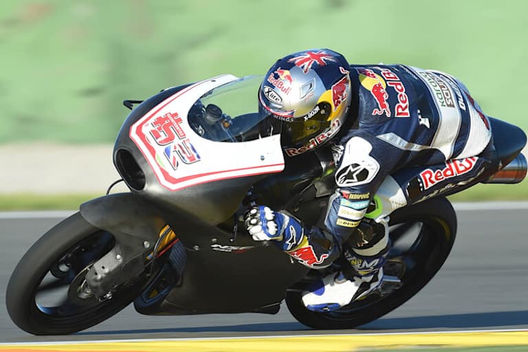 Kent auf der Werks-Honda