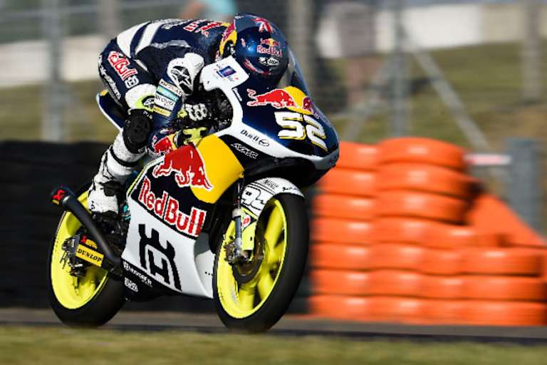 Danny Kent auf der Husqvarna