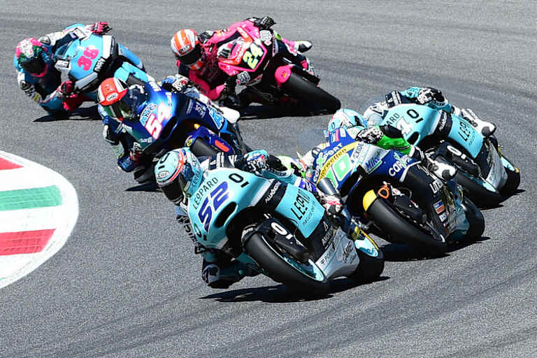 Kent im Moto2-Rennen von Mugello