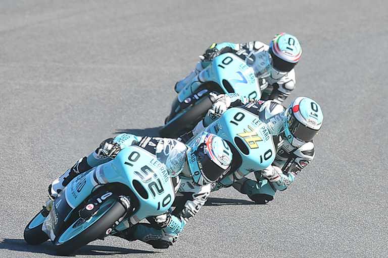 Die Leopard-Piloten Efren Vazquez und Danny Kent dominierten das erste Training in Brünn