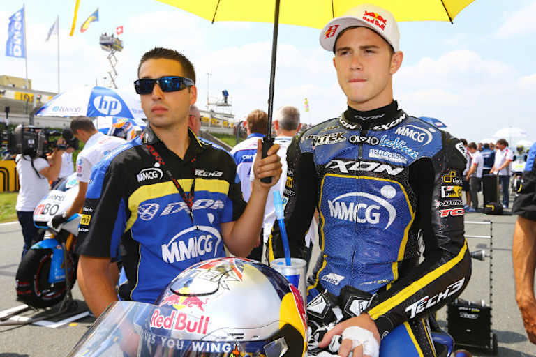 2013 gab Kent mit der unterlegenen Mistral 610 sein Moto2-Debüt