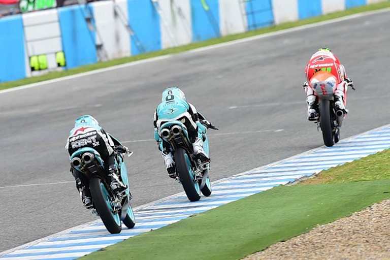 Teamkollegen: Efren Vazquez und Danny Kent