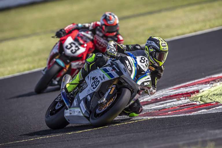 Mit der BCC-BMW in Most