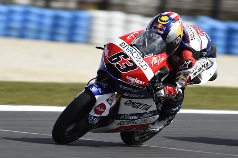 Zulfahmi Khairuddin auf der Ongetta-Air-Asia-Honda