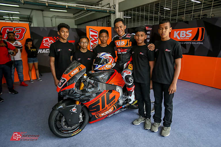 In Malaysia betreut Khairuddin ein umfangreiches Nachwuchsprojekt