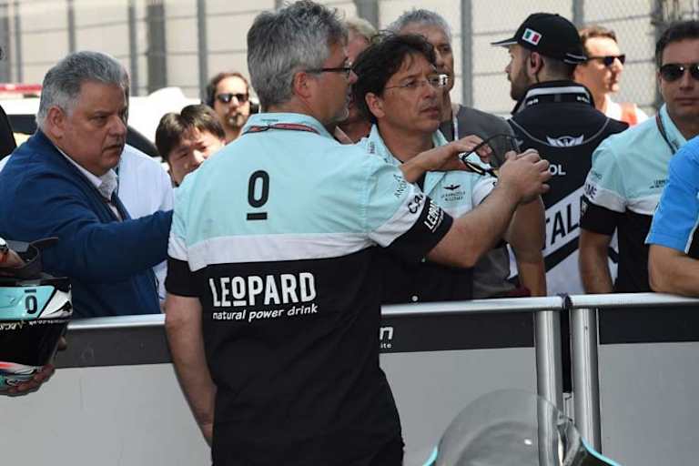 Flavio Becca links, daneben Jochen und Stefan Kiefer