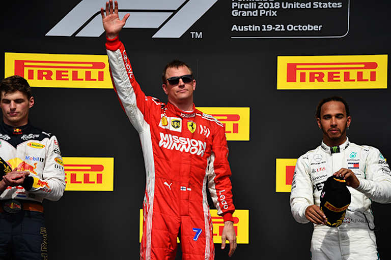 Kimi liess sich vom finnischen Regen nicht wesentlich aufhalten