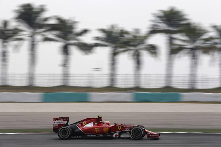 Kimi Räikkönen: in Sepang zwei Mal Zweitschnellster