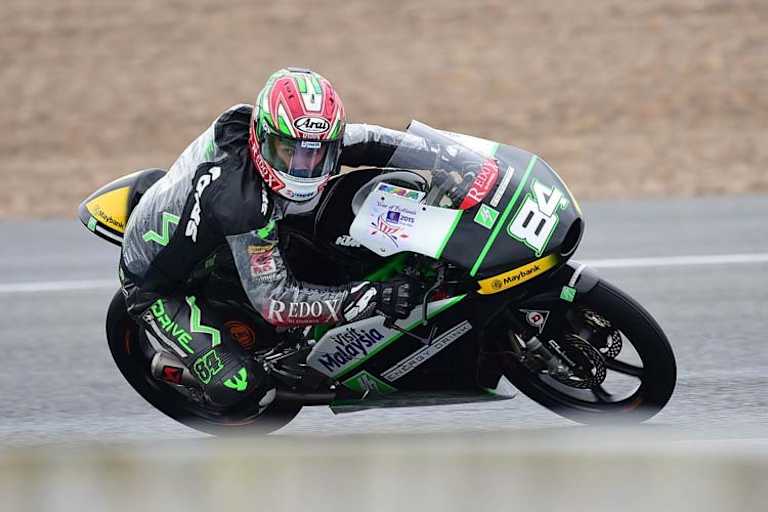 Jakub Kornfeil aus dem Team Drive M7 Sepang International Circuit