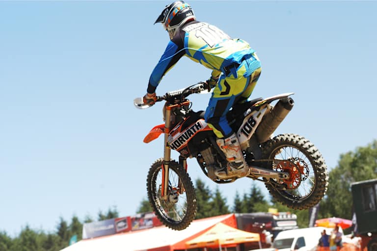 Kornel Nemeth fuhr in Ried überraschend aufs Podest