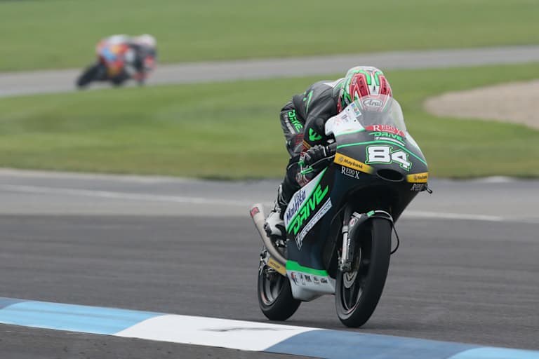 KTM-Pilot Jakub Kornfeil in Indy