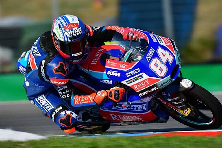 Fiel zwischendurch zurück: Lokalmatador Jakub Kornfeil