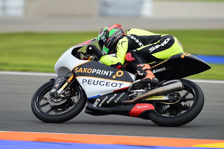 Kornfeil auf dem Peugeot-Bike