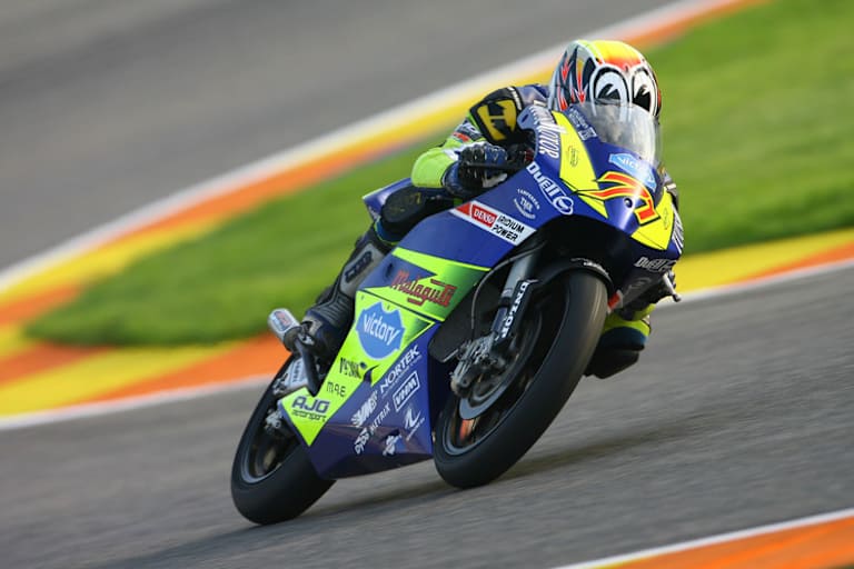 Tomo Koyama 2006 auf der Malaguti des Ajo-Teams