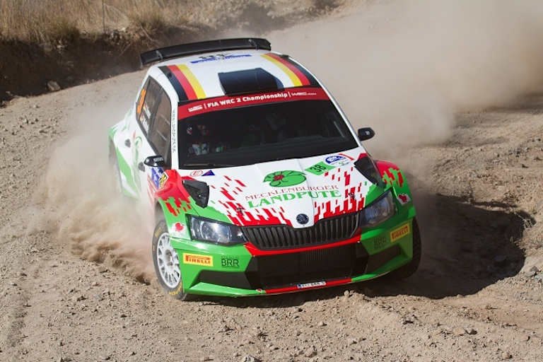 Armin Kremer im Skoda Fabia R5 vom Baumschlager Racing