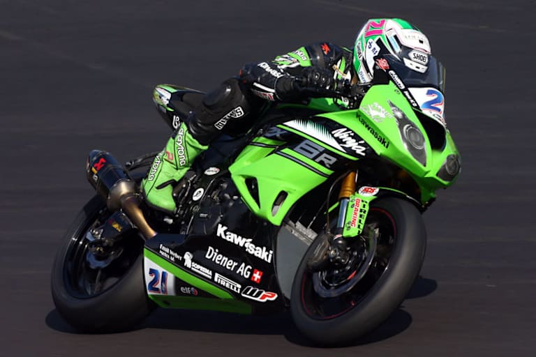 Randy Krummenacher belegt zurzeit den zweiten Gesamtrang in der Supersport-WM