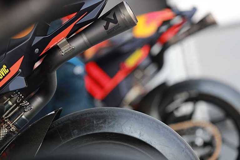 Die KTM RC16 in Buriram