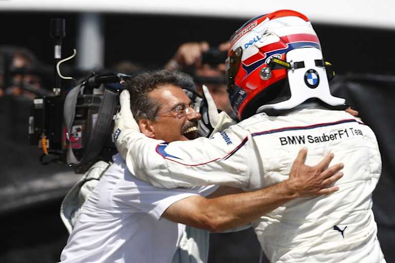 2008 sorgte der Pole mit seinem Kanada-Sieg für Wiedergutmachung – und viel Freude bei den Team-Verantwortlichen