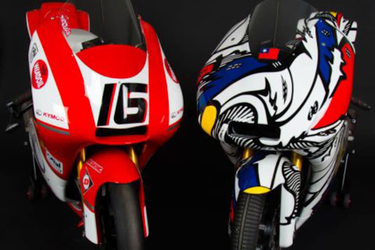 Das Maurer-Design (rechts) kam bei den Rennen nicht zum Einsatz