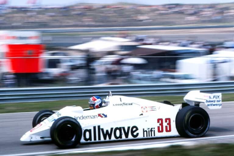 Jan Lammers in Zandvoort 1982